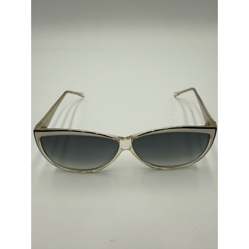 Piave Sunglasses Womens OS Champagne Excellent Italy 170 Cat Eye Gradient Lens